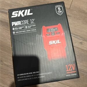 SKIL PWR Core 12v Li-Ion Air Inflator Tool Only (Battery Not included)